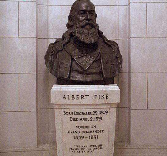 General Albert Pike known as the Grand Supreme Pontiff of Universal Freemasonry, pay attention to the mere fact made by Antichrist General Albert Pike in 1889, which was 24 years, after the Apotheosis of George Washington/Lucifer was declared as a rule of law on the 10th of March 1865, General Albert Pike as the secret 16th President of the USA, drafted a letter to His One World Yod Government leaders, gathered in Paris France, the P2 Die U (Yod) Murder Lodge , which was read to them on the 14th of July (Tammuz) 1889 stipulating.... The doctrine of Satanism was and still is a heresy, the true and pure religion of Universal Freemasonry (Church of Nicolaitanes - 70 Ancient houses of rebellious Luciferian counterfeit Esau/Core - Cain Israel) was of a Luciferian doctrine and concept ... 