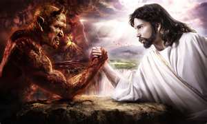 1 John 3:8 Lord JESUS manifested to the cursed earth to destroy the NWO (Isaiah 14:12-17) works of Lucifer known as the spirit god of this earth (2 Corinthians 4:3-4). Bear in mind  its a  Spiritual Battle known as the Battle of Armageddon based upon the high mountain known as the Red Planet Mars (Matthew 4:10-11) - (Revelation 16:13-16) between Lord JESUS The Alpha and The Omega and Lucifer the father of lies and a murderer of Father God Almighty's spirits and souls from the foundation of the world 