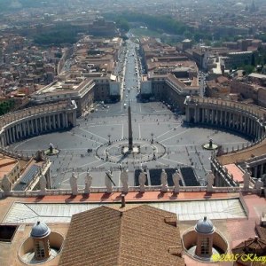 Notice how Lucifer's Phallic symbol of the Egyptian/Jewish Yod Godhead Obelisk is the main feature within the Roman Catholic Church known as the Vatican Refer to Contemporary Freemasonry in the counterfeit Holy Land  Esau Israel http://web.mit.edu/dryfoo/www/Masonry/Reports/israel.html 